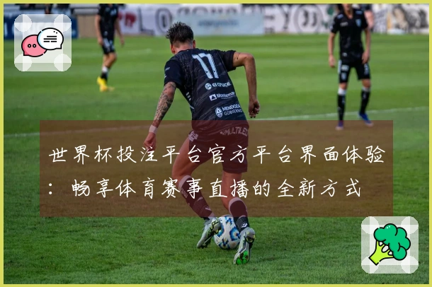世界杯投注平台官方平台界面体验：畅享体育赛事直播的全新方式